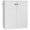 ca2 Door Storage Base Cabinet with 3-Tier Shelf