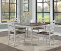 ACME Bettina 5PC DINING SET Antique White