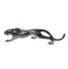 Ambrose Diamond Encrusted Chrome Plated Panther (40"L x 8"W x 10"H)