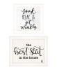 "The Best Seat in the House" 2-Piece Vignette by Fearfully Made