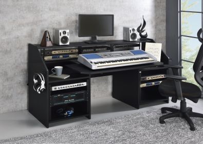 Annette Music Desk; Black Finish