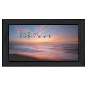 "At the Beach" By Lori Deiter; Printed Wall Art
