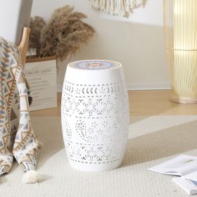 RUBY 12" SIDE TABLE - WHITE