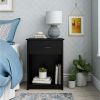 Classic Nightstand with Drawer, Espresso