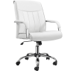 Steady 22.5 in Executive Chair, 300 lbs. Capacity, White