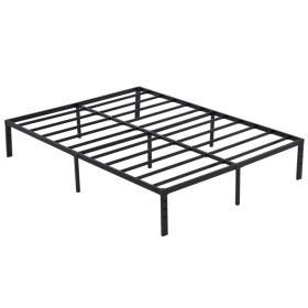 208.2*157.5*35.5cm Bed Height 14" Simple Basic Iron Bed Frame