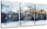 Abstract Wall Art for Living Room, Mountain Abstract