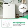 ca2 Door Storage Base Cabinet with 3-Tier Shelf