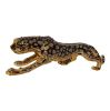 Ambrose Diamond Encrusted Gold Plated Panther (21"L x 5"W x 5.5"H)