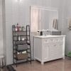 Bookshelf; Ladder Shelf; 4 Tier Tall Bookcase; Modern Open Book Case for Bedroom; Living Room; Office (Black)