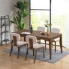Lemmy Armless Upholstered Dining Chair Set of 2