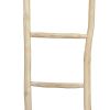 Towel Ladder with 5 Rungs Teak 17.7"x59" Natural