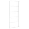 Towel Rack White 17.7"x3.9"x45.3" Steel