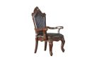 Picardy Arm Chair (Set-2), Cherry Oak & PU 68223