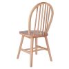 Windsor 2-Pc Chair Set; Natural