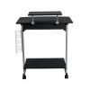 Techni Mobili Compact Computer Cart With Storage; Graphite