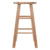 Element Counter Stools; 2-Pc Set; Natural
