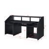 Annette Music Desk; Black Finish
