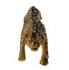 Ambrose Diamond Encrusted Gold Plated Panther (21"L x 5"W x 5.5"H)