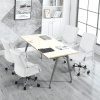 Steady 22.5 in Executive Chair, 300 lbs. Capacity, White