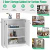 ca2 Door Storage Base Cabinet with 3-Tier Shelf