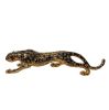 Ambrose Diamond Encrusted Gold Plated Panther (21"L x 5"W x 5.5"H)