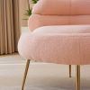 FCH Teddy Fleece Indoor Armchair With Pedals Pink