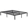 208.2*157.5*35.5cm Bed Height 14" Simple Basic Iron Bed Frame