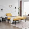 208.2*157.5*35.5cm Bed Height 14" Simple Basic Iron Bed Frame