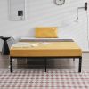 208.2*157.5*35.5cm Bed Height 14" Simple Basic Iron Bed Frame