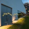2Pcs Solar Firefly Lights Swaying Decorative Pathway Lamp IP65